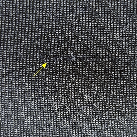 Exclusively Misook Black High Rise Knit Pull On Pants Straight Leg Classic - Picture 9 of 9